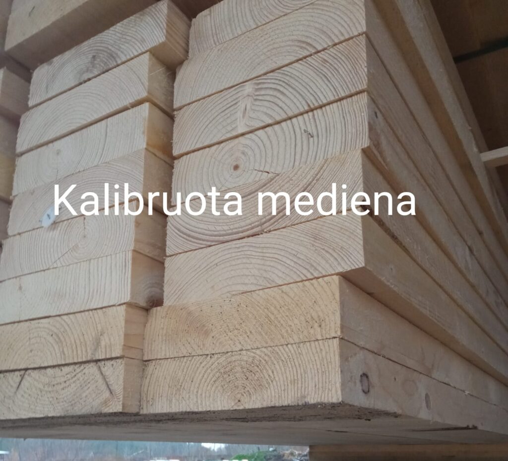 Statybinė mediena (kalibruota)